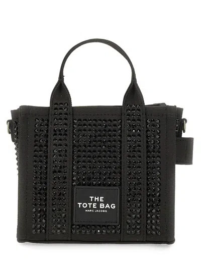Marc Jacobs Botsa "the Crossbody Crystal Tote" In Black