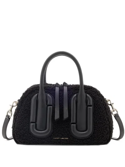 Marc Jacobs Bouclé-texture J-marc Tote Bag In Black
