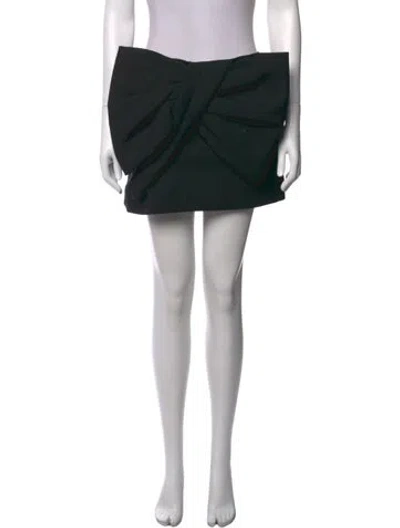 Pre-owned Marc Jacobs Bow Accents Mini Skirt In Black