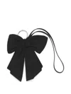 Marc Jacobs Oversized Bow Bag Charm In Black