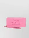 Marc Jacobs Bow Continental Wallet With Wrist Strap In Pink