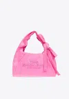 Marc Jacobs Bow Nylon Sack Hobo Bag In Pink