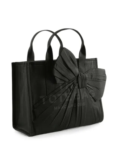 Marc Jacobs Bow-detailed The Tote Bag In Black