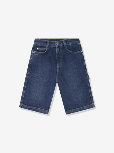 Marc Jacobs Kids'  Boys Denim Bermuda Shorts In Blue