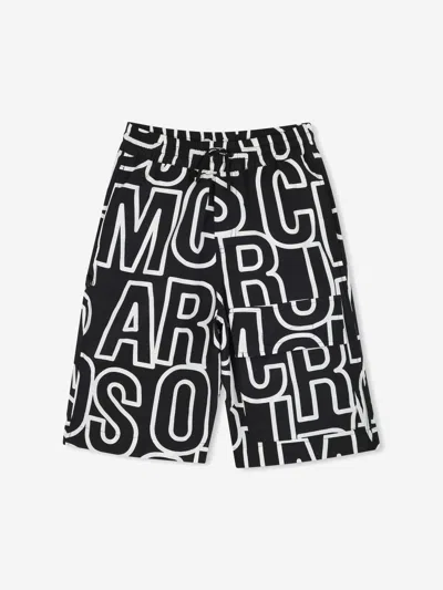 Marc Jacobs Kids' Boys Logo Print Bermuda Shorts