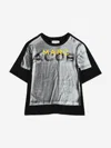 Marc Jacobs Boys Trompe L'oeil T-shirt In Black