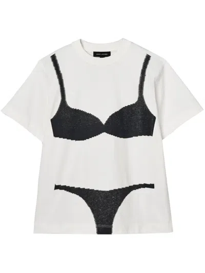 MARC JACOBS BRA-JACQUARD T-SHIRT