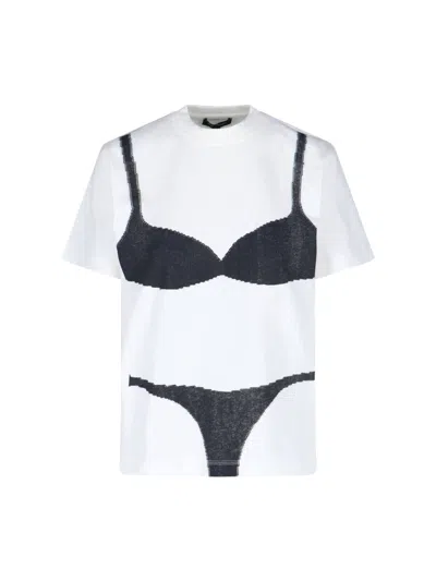 MARC JACOBS 'BRA' T-SHIRT