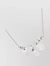 Marc Jacobs Brass Anchor Chain Charm Necklace