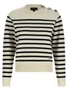 Marc Jacobs 'breton Stripe' Sweater In Multi