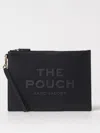 Marc Jacobs The Pouch Large Leather Pouch In Schwarz