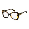 Marc Jacobs Brown Acetate Glasses (frames) In Multi