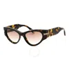 Marc Jacobs Brown Cat Eye Ladies Sunglasses Mj 1045/s 0086/ha 53