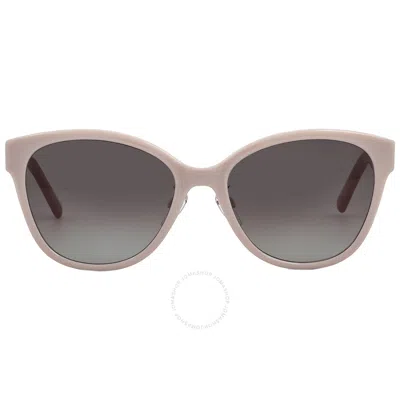 Marc Jacobs Brown Gradient Cat Eye Ladies Sunglasses Marc 648/g/s 0c48/ha 55 In Metallic