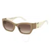 Marc Jacobs Brown Gradient Cat Eye Ladies Sunglasses Marc 723/s 010a/ha 53