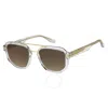 Marc Jacobs Eyewear Pilot Frame Sunglasses In Neutral