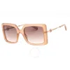 Marc Jacobs Brown Gradient Square Ladies Sunglasses Marc 579/s 010a/ha 54