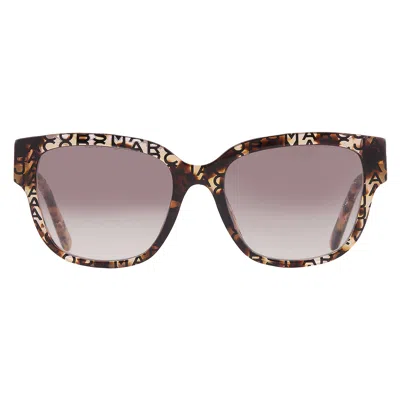 Marc Jacobs Brown Gradient Square Ladies Sunglasses Marc 734/f/s 0h7p/ha 54