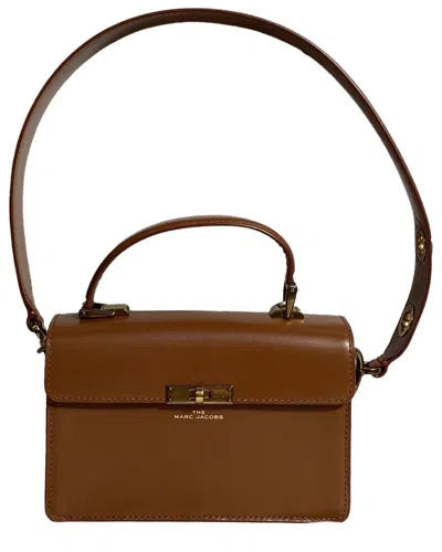 Marc Jacobs Brown Leather Downtown Shoulder Bag (authentic Pre-loved)