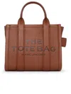 Marc Jacobs 'the Smalltote' Brown Shoulder Bag With Logo In Brown