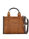 Marc Jacobs Borsa A Mano The Suede Small Tote Bag Copper In Brown