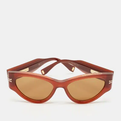 Pre-owned Marc Jacobs Brown Mj 1045/s Cat Eye Sunglasses