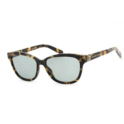 Marc Jacobs Brown Plastic Sunglasses In Black