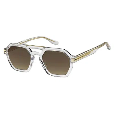 Marc Jacobs Brown Shaded Navigator Men's Sunglasses Marc 587/s 0900/ha 53