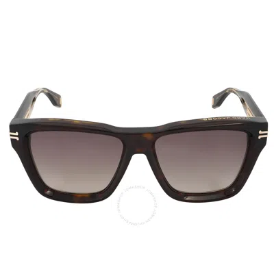 Marc Jacobs Brown Square Ladies Sunglasses Mj 1002/s 0krz/ha 55