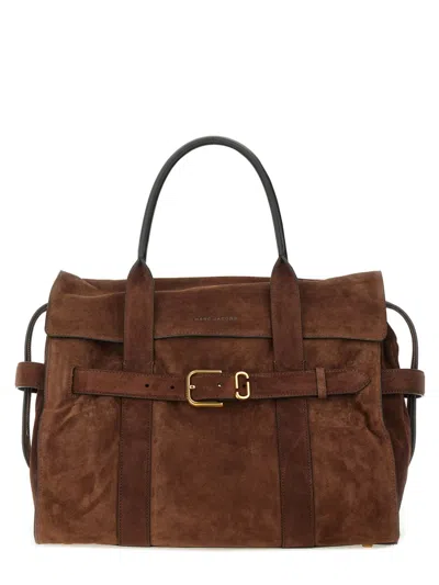 MARC JACOBS MARC JACOBS BROWN SUEDE HANDBAG