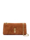 Marc Jacobs Brown Suede Leather Handbag In Brown