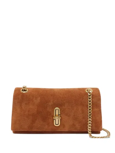 Marc Jacobs Brown Suede Leather Handbag