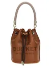 Marc Jacobs Brown The Leather Bucket Bag