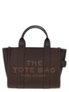 Marc Jacobs 'the Small Leather Tote' Handbag In Brown