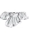 Marc Jacobs The Bubble Top In Silver