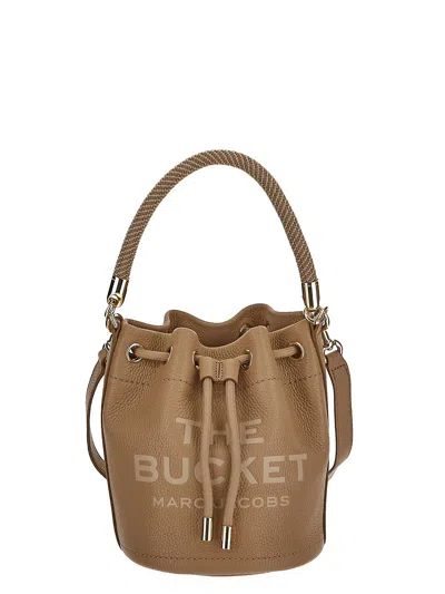 Marc Jacobs Bucket Bag In Beige