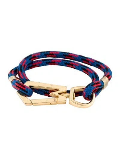 Pre-owned Marc Jacobs Bungee Cord Wrap Bracelet In Multi