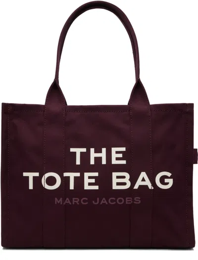 Marc Jacobs Burgundy 'the Canvas Large' Tote