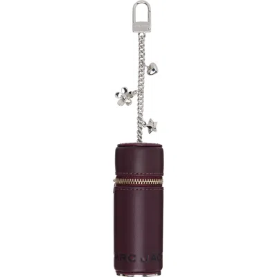 Marc Jacobs Burgundy 'the Lipstick Case' Bag Charm