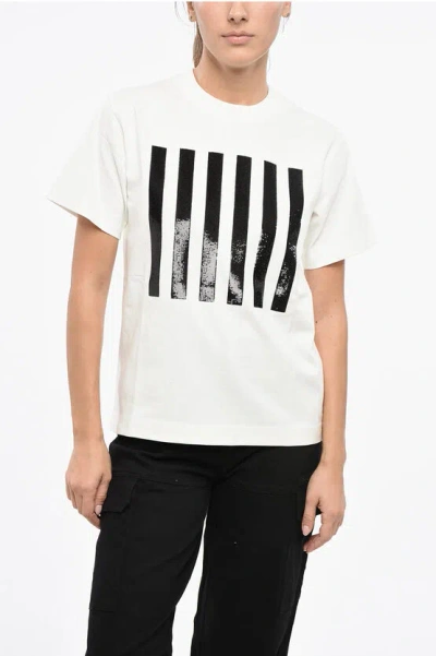 MARC JACOBS Button Down Awning Striped Shirt with Breast Pocket