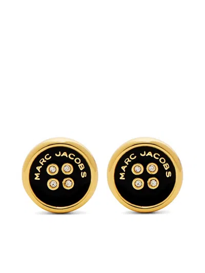 MARC JACOBS BUTTON EARRINGS