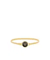 Marc Jacobs Women's The Button Hinge Bracelet In Yellow