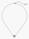 Marc Jacobs Button Necklace In Silver