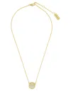 Marc Jacobs "button Pendant" Necklace In Multicolour