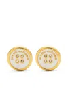 Marc Jacobs The Button Crystal-embellished Stud Earrings