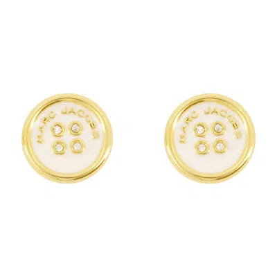 Marc Jacobs Button Stud  Earrings