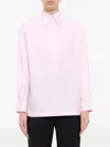 Marc Jacobs Button-placket Blouse In Pink