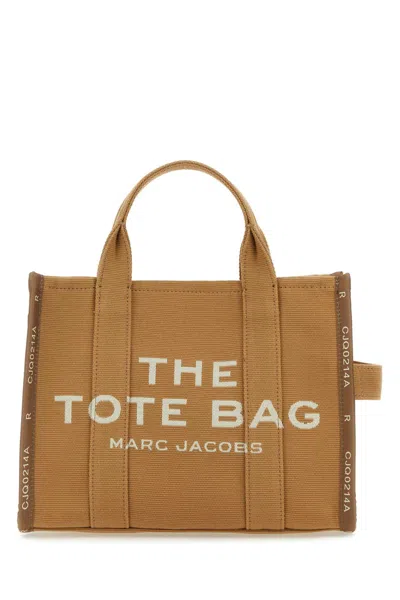 Marc Jacobs Camel Canvas The Tote Shopping Bag