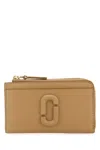 Marc Jacobs Camel Leather Card Holder