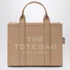 Marc Jacobs Medium Tote Bag In Camel Leather In Neutral